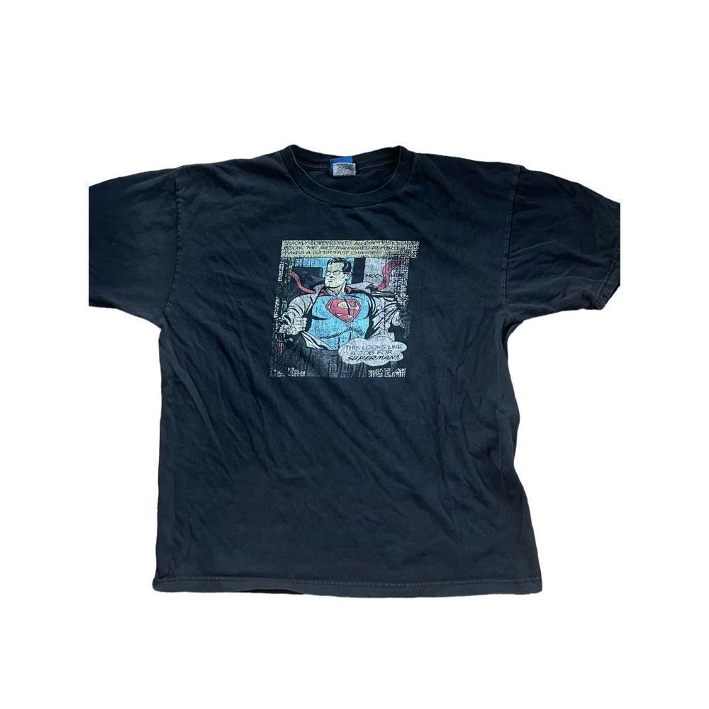 Vintage D.C Comics Cygnus Superman t shirt size large